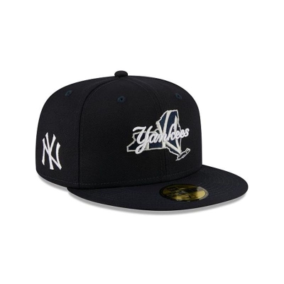 Sapca New Era New York Yankees MLB Local 59FIFTY Fitted - Albastri